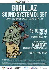Gorillaz Sound System DJ Set w krakowskim klubie kwadrat