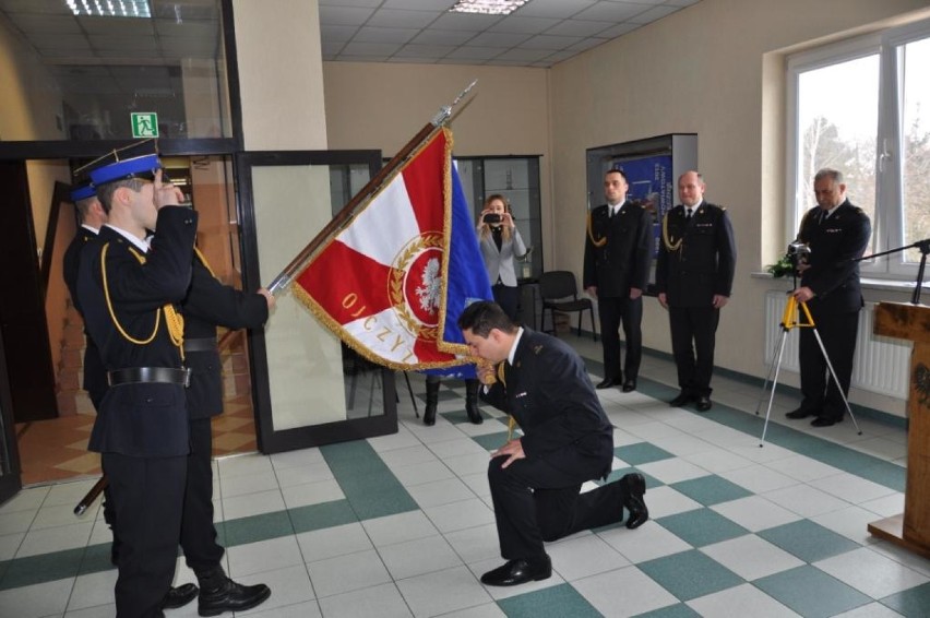 Dawid Pełka nowym komendantem straży pożarnej w Pajęcznie [FOTO]