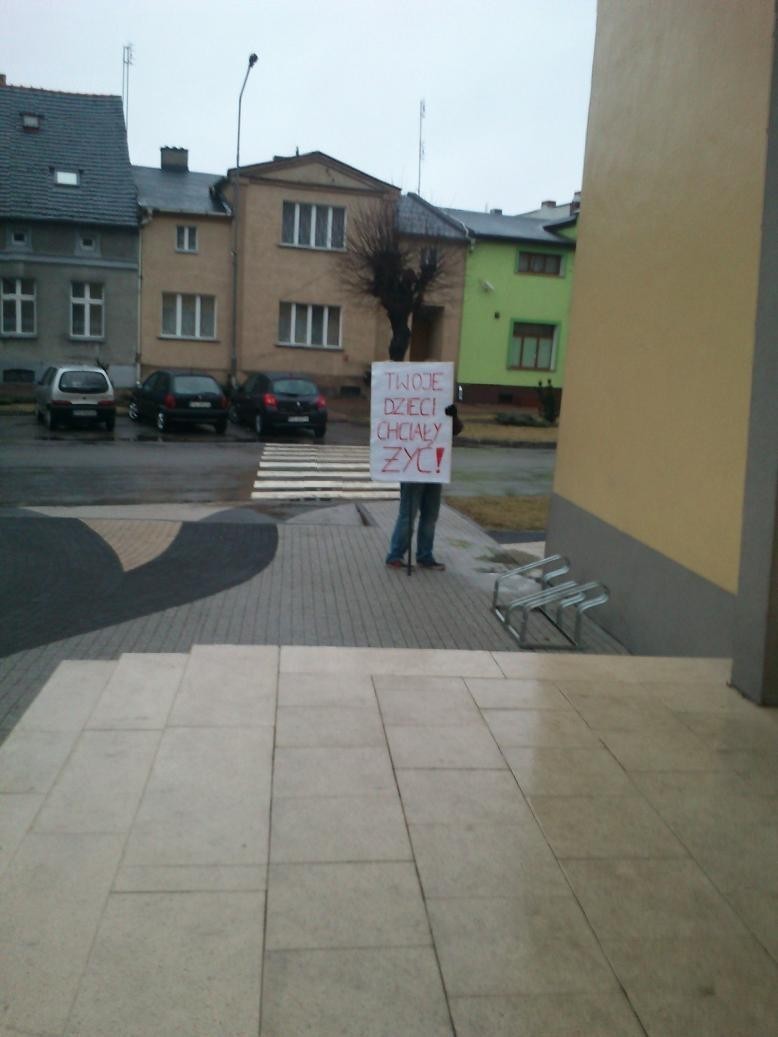 Spotkanie z Marią Czubaszek w cieniu protestu [FOTO]