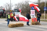 Rolnicy ponownie protestowali w gminie Prabuty. Droga wojewódzka 521 zablokowana. Tak było pierwszego dnia protestu