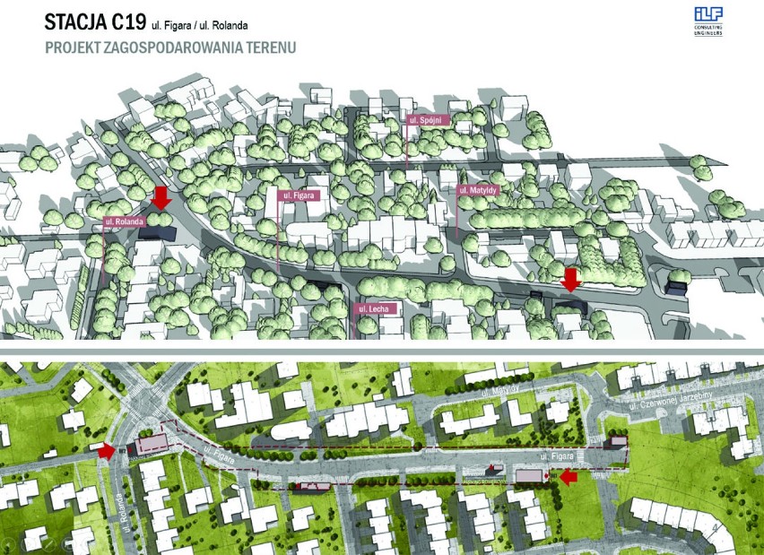 Autorem projektów jest  pracownia ILF Consulting Engineers...