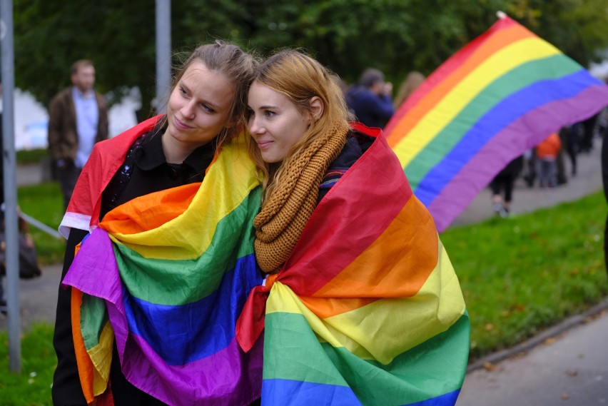 Marsz Równości w Toruniu.