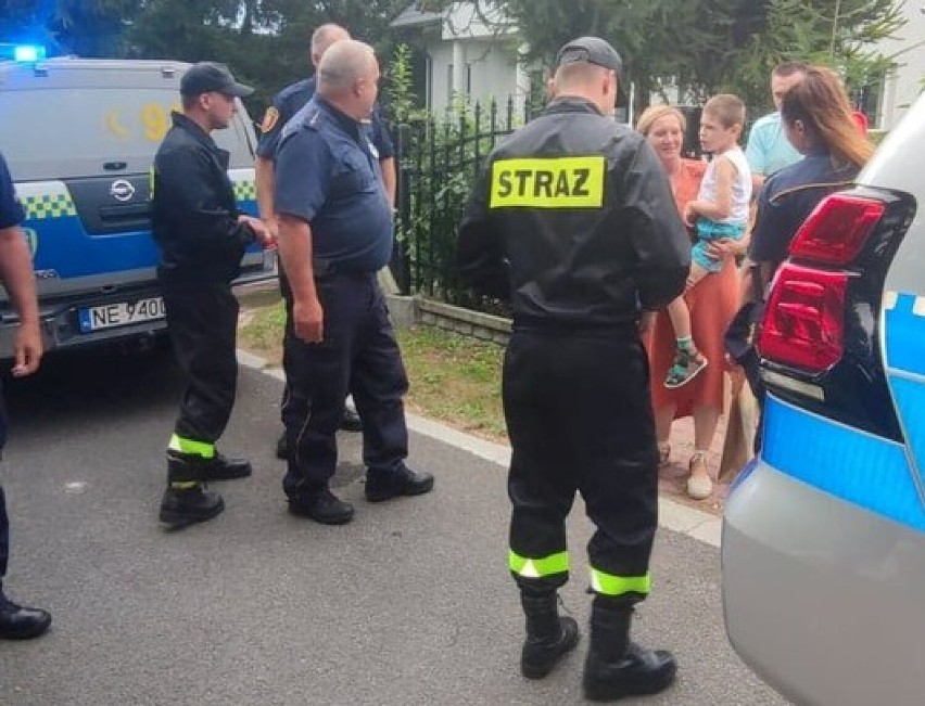 Policjanci spełnili marzenie sześciolatka z Jegłownika. Przyjechali na Jego urodziny. ZDJĘCIA!