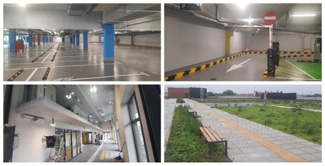 Tak w środku wygląda nowy dworzec autobusowy w Opolu i wielopoziomowy parking.