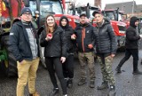 Wielu rolników na proteście w Głogowie. Ciągniki stanęły przy drodze