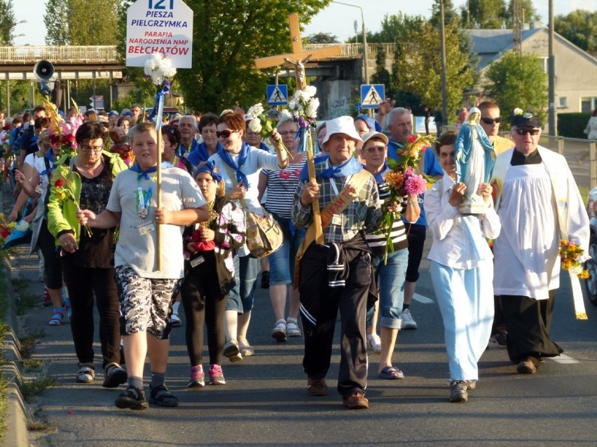 Bełchatowska Pielgrzymka na Jasną Górę wróciła do Bełchatowa [ZDJĘCIA]