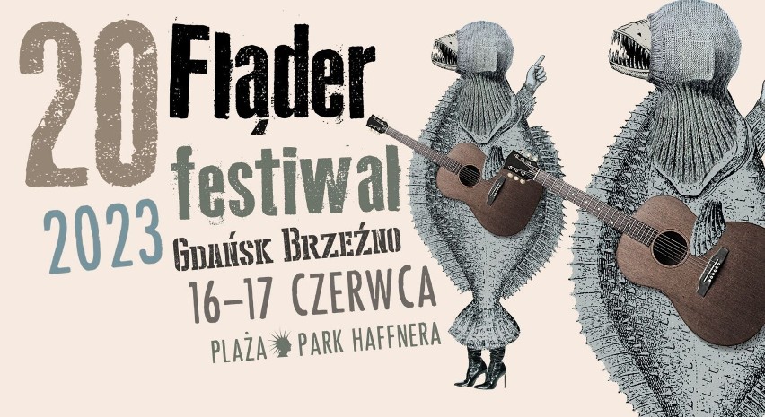 Fląder Festiwal 2023 już 16 i 17 czerwca w Gdańsku. Na plaży w Brzeźnie wystąpi ponad 30 wykonawców. Wstęp wolny