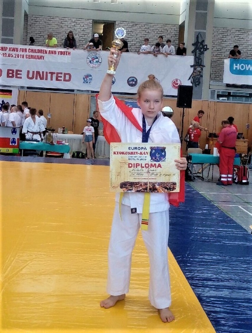 Zawodniczka z Radomska złotą medalistką ME KWU Karate Kyokushin-kan w Berlinie [ZDJĘCIA]