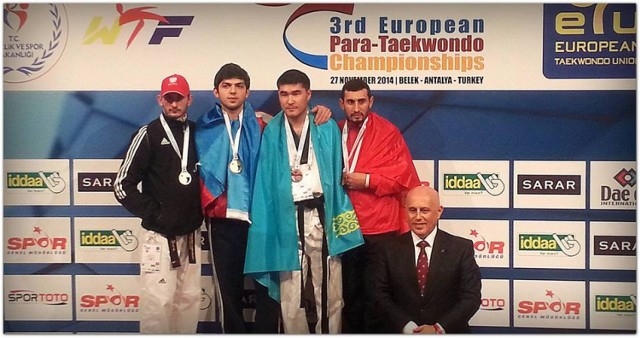 Damian Kubiak srebrnym medalistą Mistrzostw Europy w Para Taekwondo