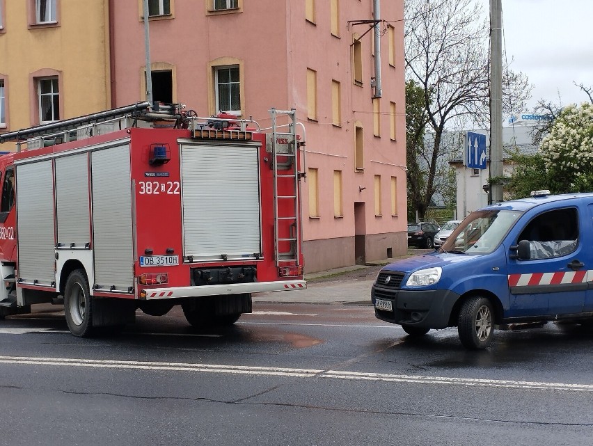 Uwaga na utrudnienia w ruchu na Podzamczu, rozlała się tam...