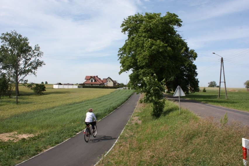 W gminie Brusy powstają kolejne odcinki ścieżek rowerowych