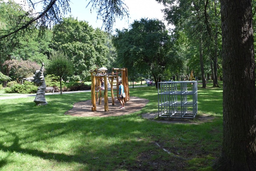 Plac zabaw w Parku Kościuszki w Katowicach