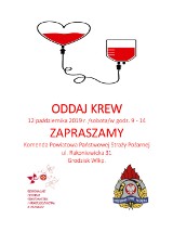 GRODZISK: Strażacy zapraszają do udziału w zbiórce krwi 