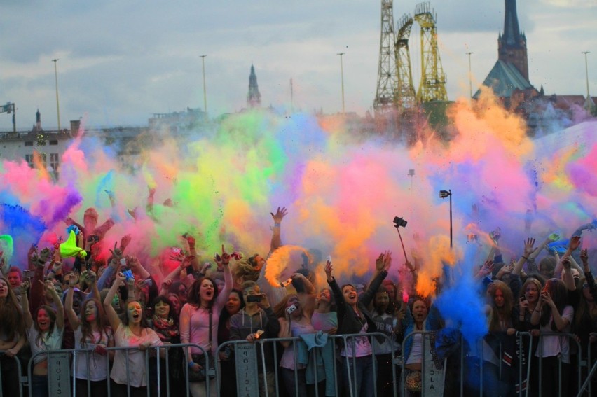 Splash of Colors. Kolorowa impreza na Łasztowni i dobra muzyka