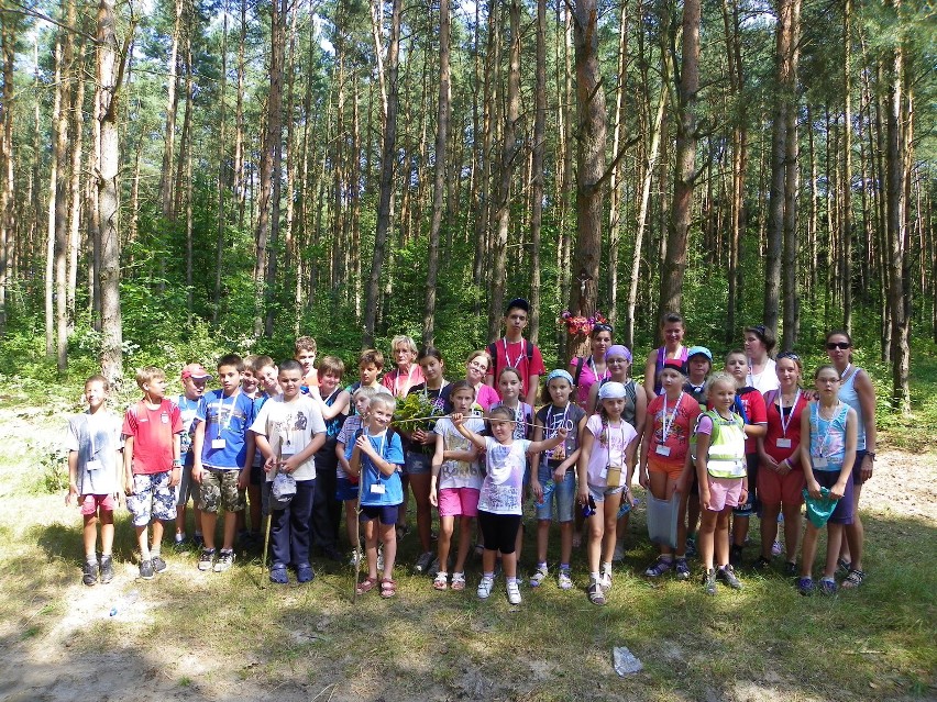 Wycieczka rowerowa dzieci z parafii pw. św. Maksymiliana Kolbego w Gnieźnie