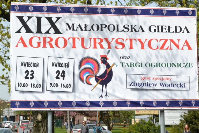 Baner Giełdy Agroturystycznej.