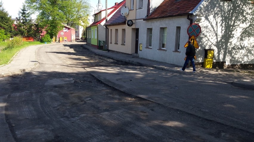 Rozpoczęła się przebudowa ulicy Podzamcze i Młyńskiej w centrum Bytowa 