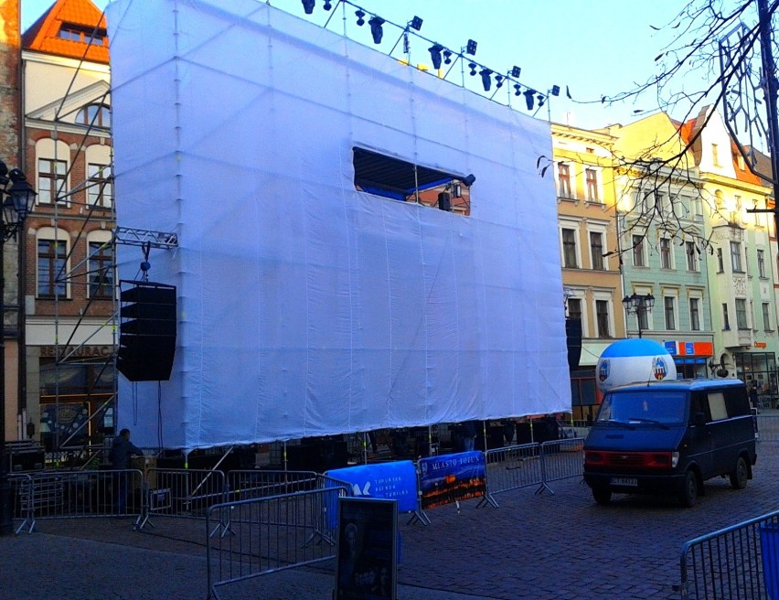 Przygotowania do Toruńskiego Sylwestra 2014.r
