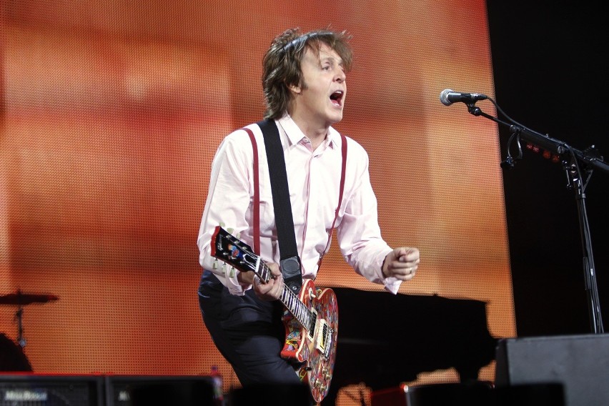 Paul McCartney szczęśliwy z przyjazdu do Polski