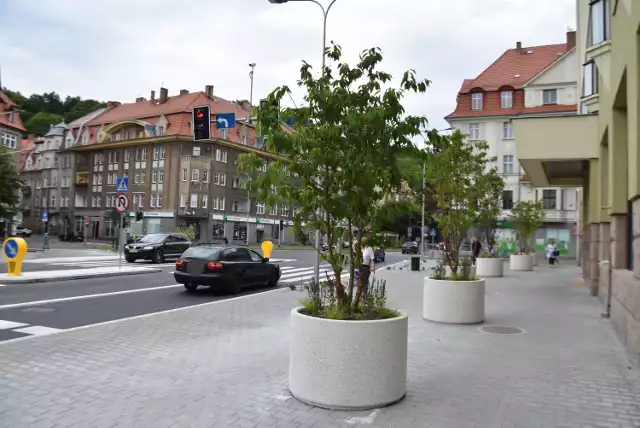 Ulica Wysockiego w obrębie Placu Grunwaldzkiego w Wałbrzychu wyremontowana