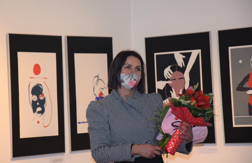 Malbork. Galeria Nova rozpoczęła sezon artystyczny pełną emocji wystawą grafik Karoliny Smorawskiej