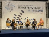 Uczniowie z lęborskich szkół podczas Edukacyjnych Targów Kariery Edu Offshore Wind w Gdańsku 