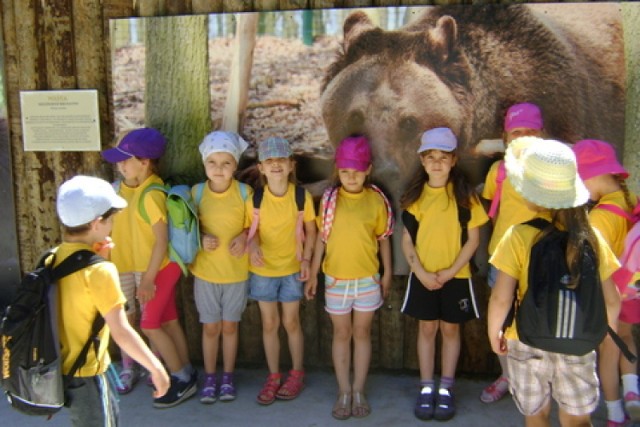 Wycieczka przedszkolaków do poznańskiego zoo