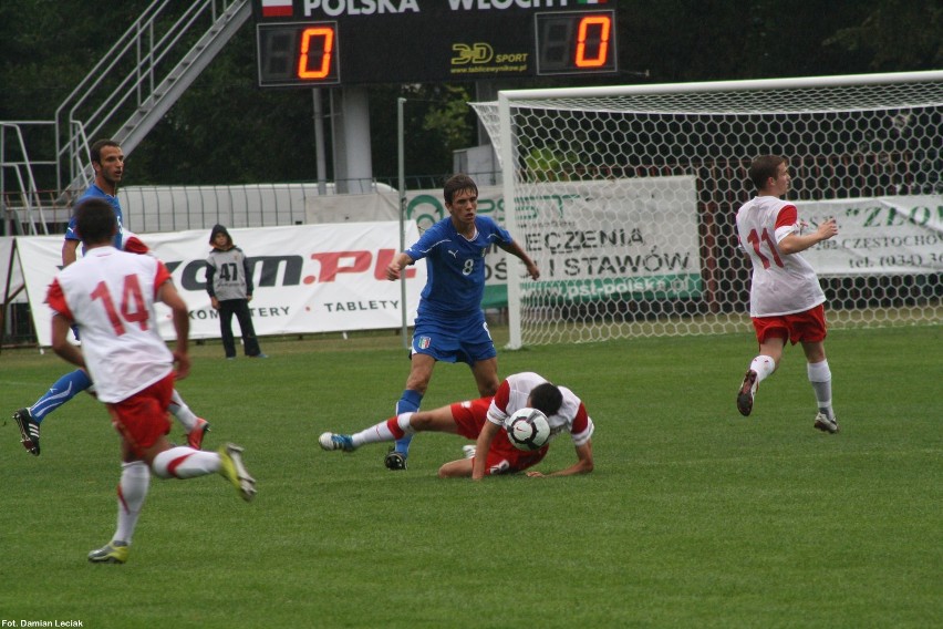 Częstochowa. U-20 Polska - Włochy 1:2 [Zdjęcia]