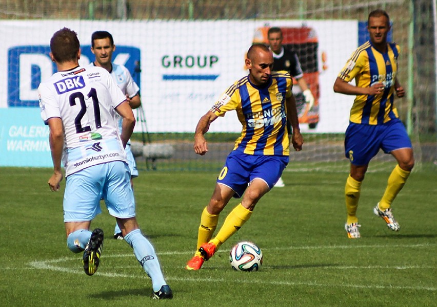 Stomil Olsztyn - Arka Gdynia 1:0 [zdjęcia]