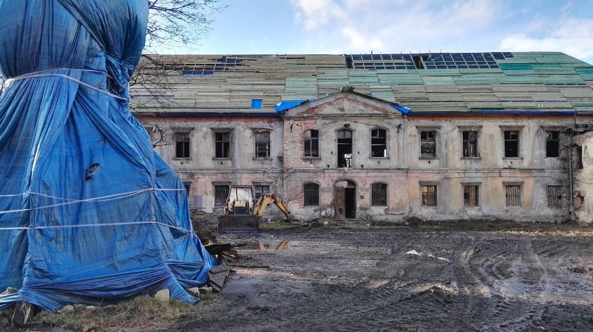 Pałac Donnersmarcków Siemianowice: Radni odwiedzili budowę...