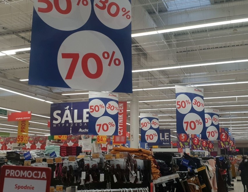 W Auchan ruszyła wielka wyprzedaż. Mnóstwo produktów za 1...