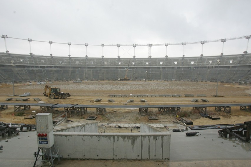 Stadion Śląski - najnowsze zdjęcia. Budowa trwa
