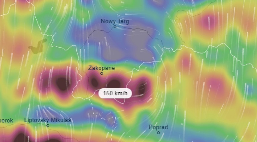 Ostrzeżenie IMGW dla Małopolski przed silnym wiatrem