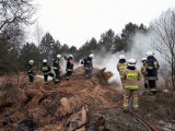 Pożar stodoły w Osowie gmina Lipka ugaszony  