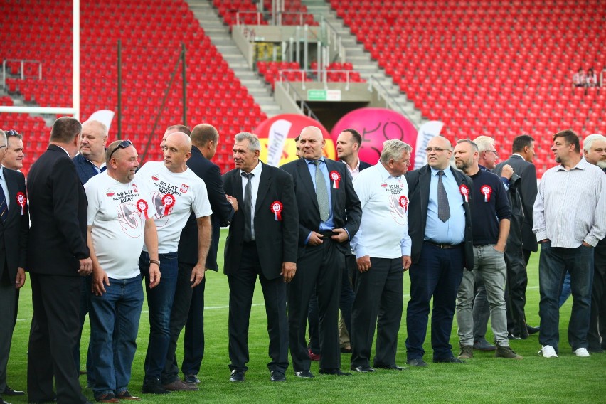 Polska pokonała Europę 52:19 w meczu rugby na Widzewie