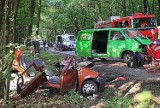 Wypadek na ulicy Mikołowskiej [DK 925] w Rybniku [Zdjęcia]