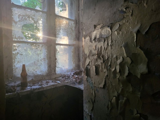 Opuszczony XIX-wieczny pałac w Wędryni niszczeje z roku na rok.