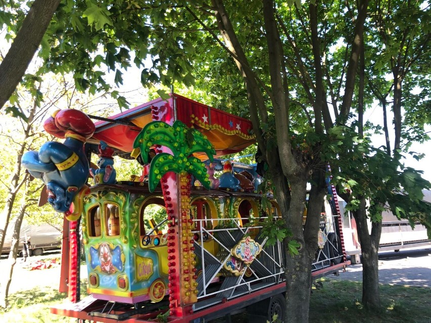 WRZEŚNIA: Dla dzieci. Lunapark czeka na najmłodszych przy Wrzosowej! [FOTO,INFO]