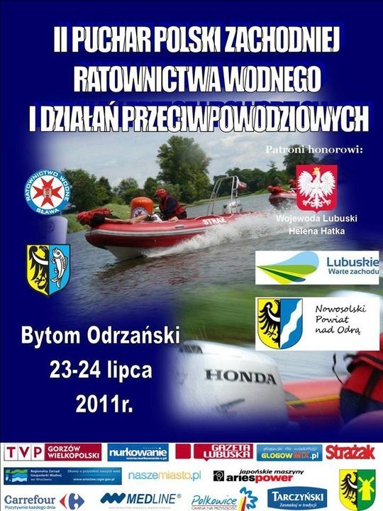 II Puchar Polski Zachodniej Ratownictwa Wodnego i Działań Przeciwpowodziowych
