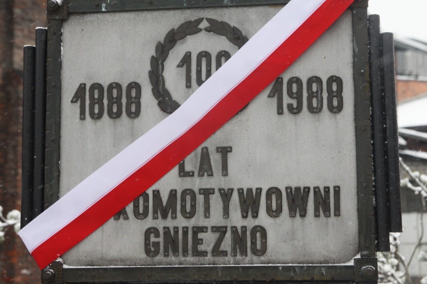 Parowozownia w Gnieźnie znowu z pomnikiem