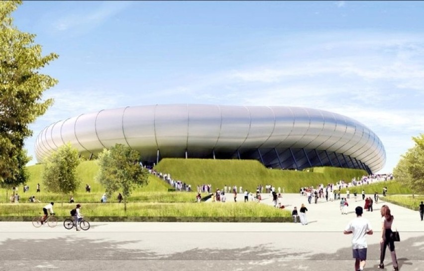 Stadion Wrocław na niezrealizowanych projektach. Niestety dziś wygląda jak rolka papieru toaletowego... [WIZUALIZACJE]