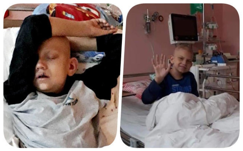 1-letni Krzysiu Antczak, uczeń szkoły w Grzybowie, walczy o życie. Chłopiec boryka się z ostrą białaczką limfoblastyczną - możemy pomóc!