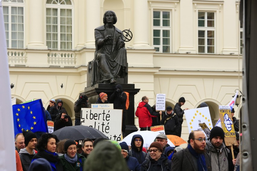 Manifestacja Solidarni przeciwko rasizmowi