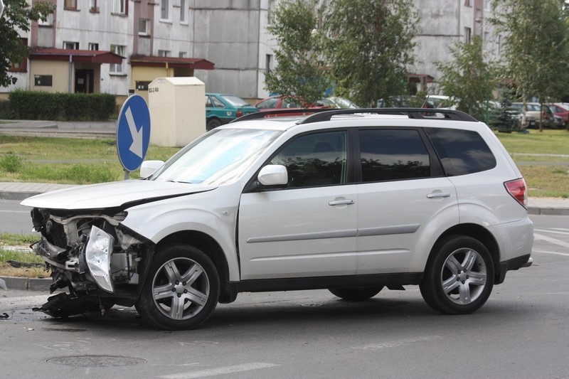 Wypadek na Blanowskiej w Zawierciu