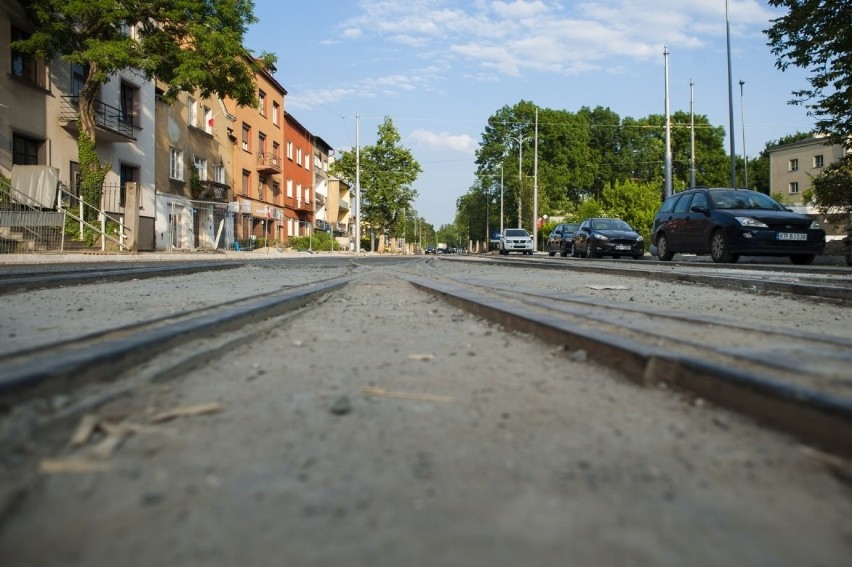 Przebudowa Królewskiej, zdjęcia z niedzieli 9 czerwca