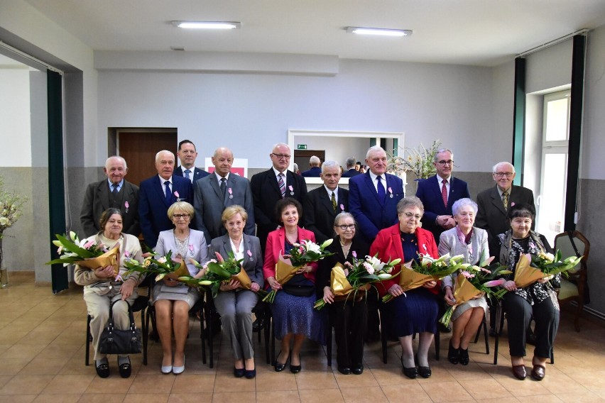 Jubileusze 50-lecia pożycia małżeńskiego w Łabiszynie, 25...