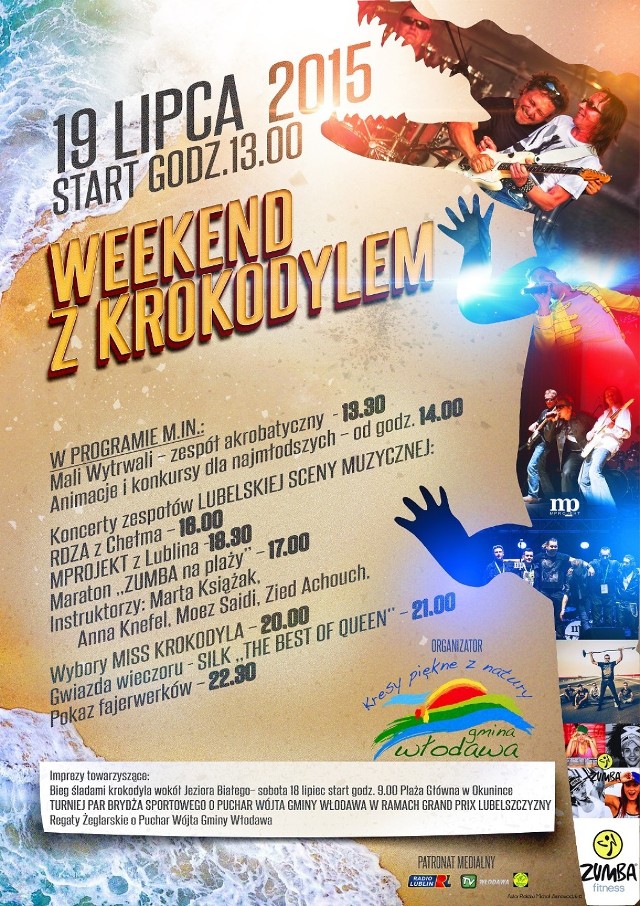 Tegoroczny Weekend z Krokodylem rusza 19 lipca o 13