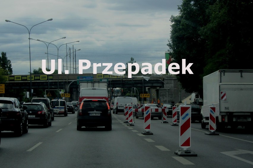 Na ul. Przepadek kierowcy mogą się spodziewać utrudnień, w...