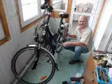 Siemianowice: Zygmunt Piętak to amator turystyki rowerowej. Na rowerze przemierza Europę