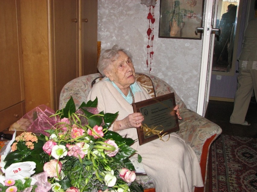 Helena Staniszewska ukończyła 102 lata